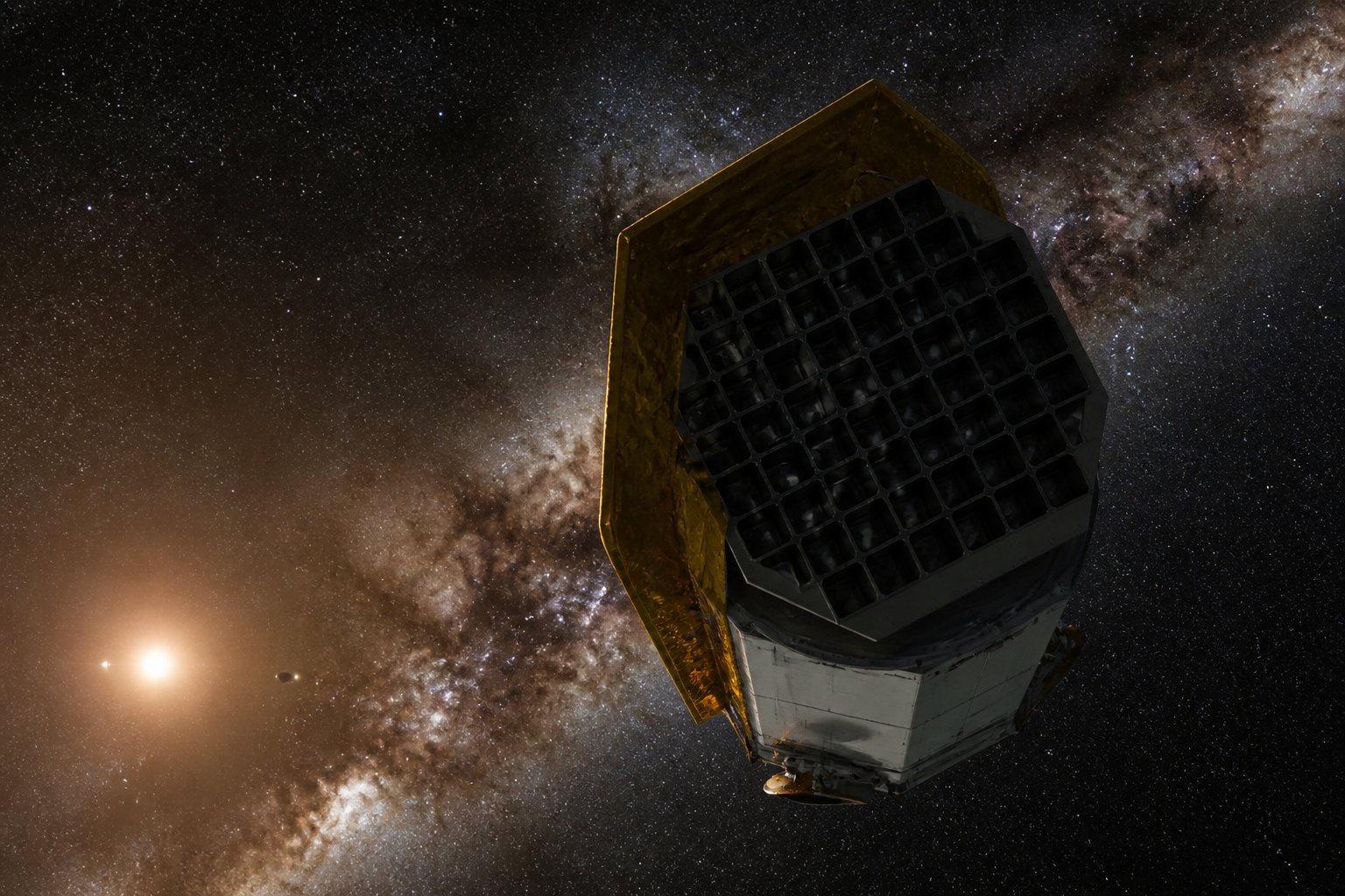 Star field for a transit survey
