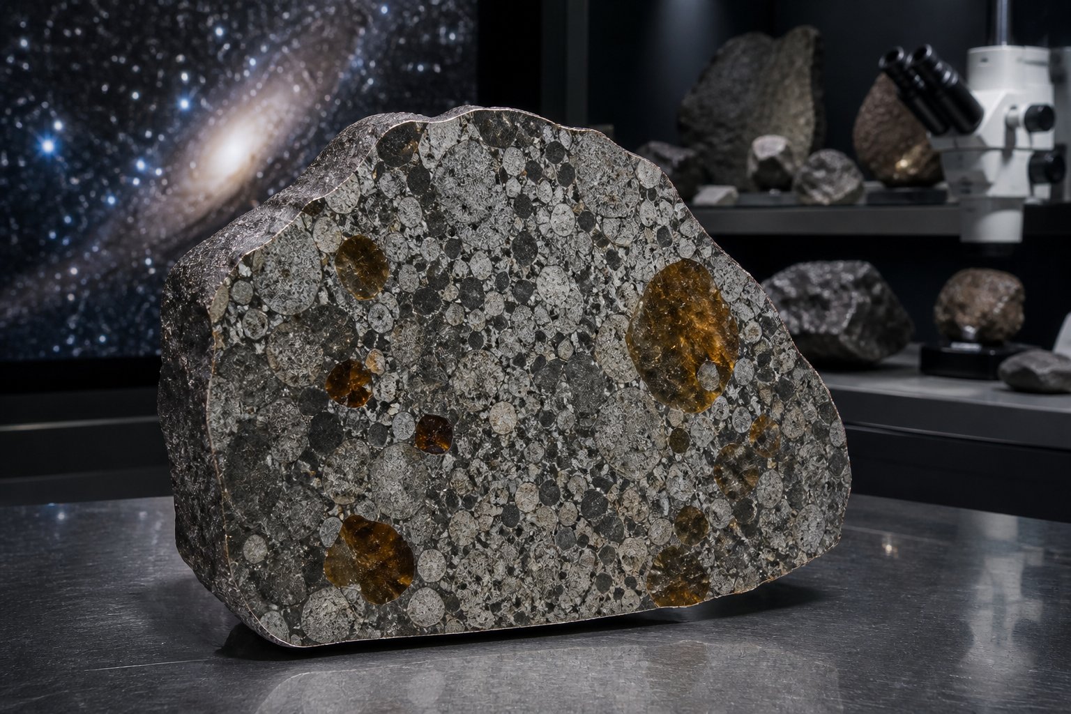 Space material sample