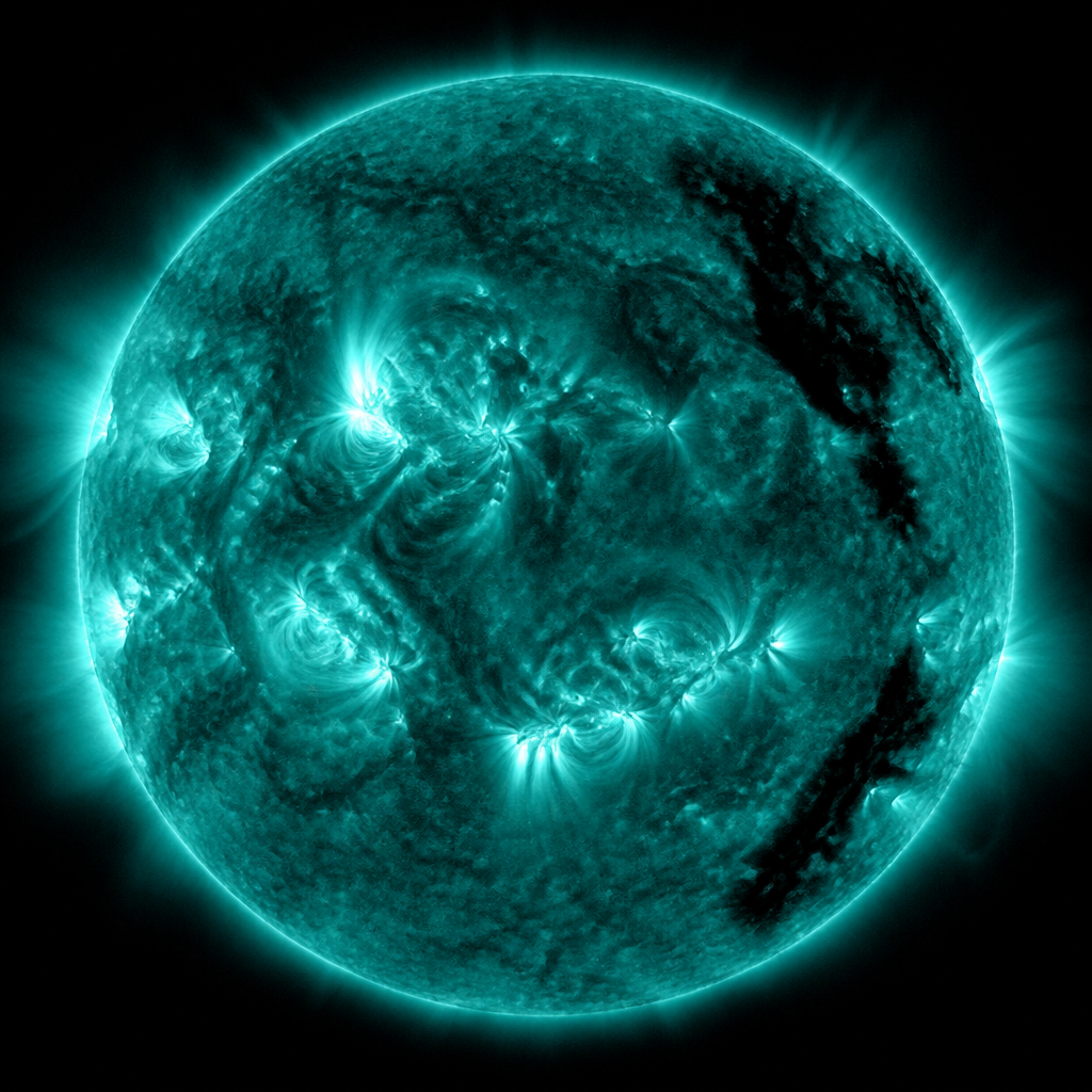 Coronal holes on the Sun